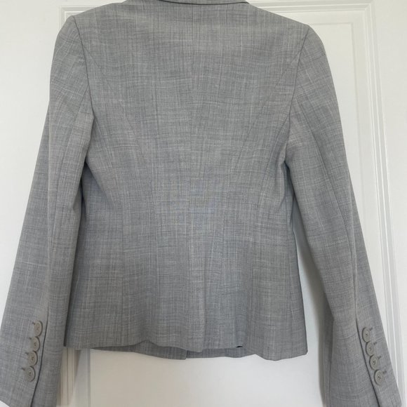 Express Blazer Heather Grey Leopard Liner - Picture 2 of 4